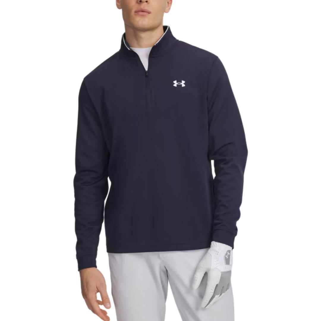 Under Armour Matchplay 1/4 Zip Pullover - Navy