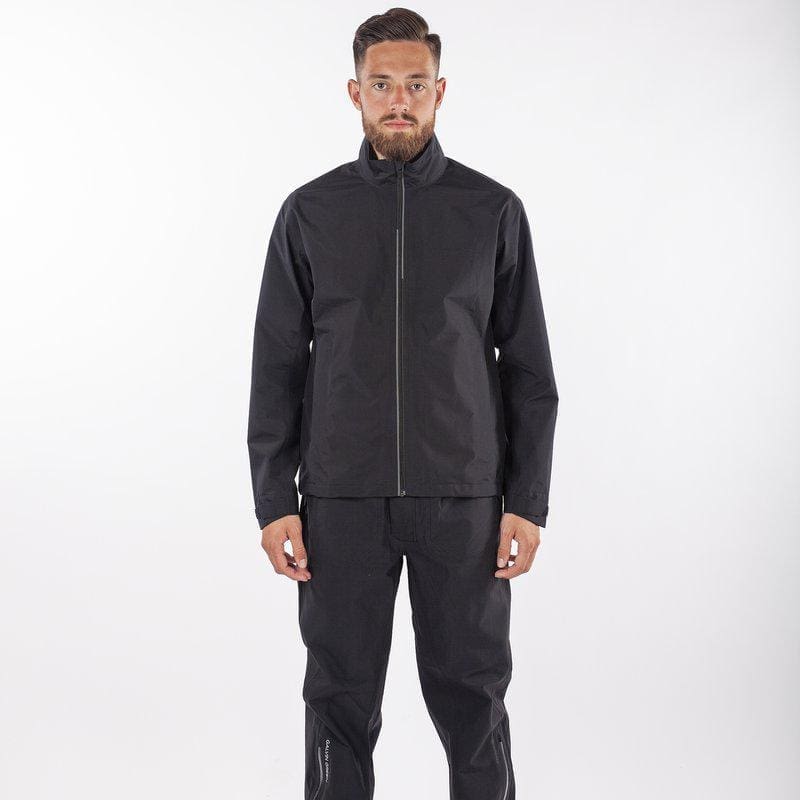 Galvin Green Arvin Waterproof Golf Jacket (Black & Sharkskin)