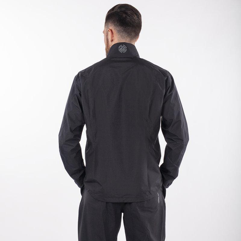 Galvin Green Arvin Waterproof Golf Jacket (Black & Sharkskin)