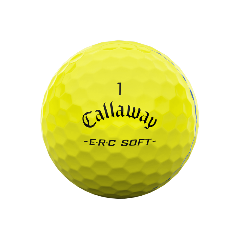 Callaway ERC Soft Triple Track Golf Balls (Yellow)