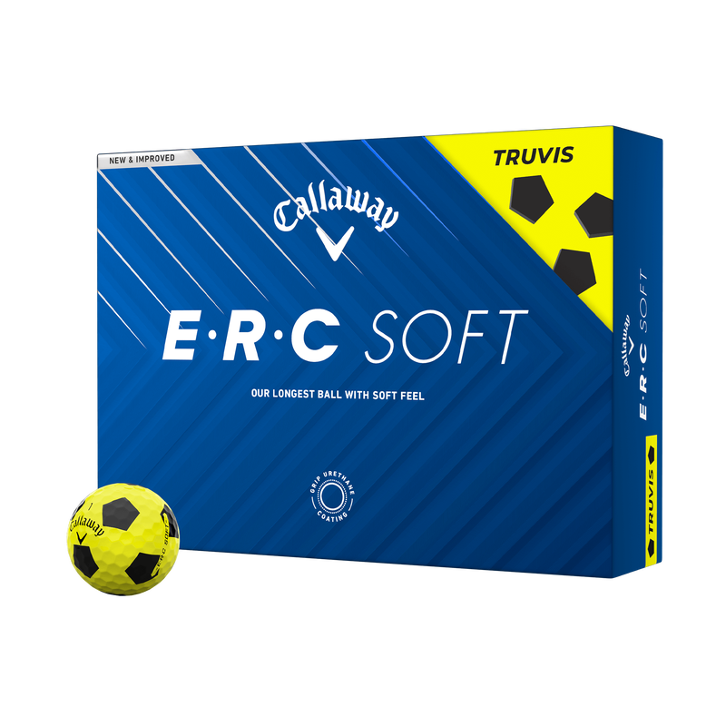 Callaway ERC Soft Truvis Golf Balls (Yellow)