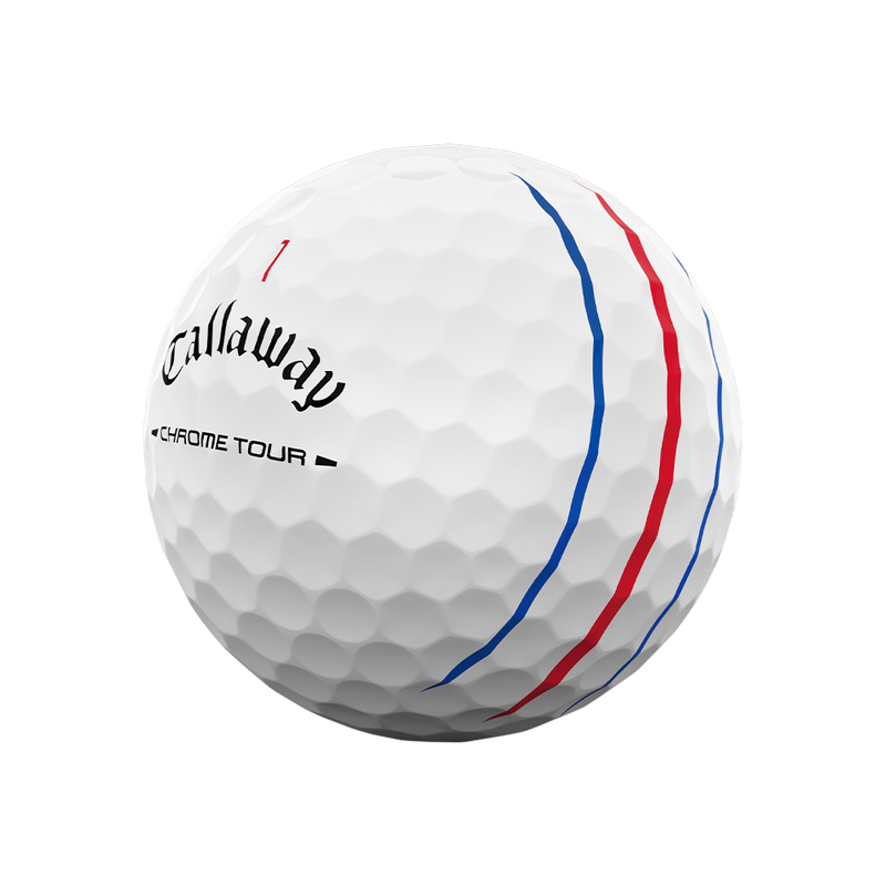 Callaway Chrome Tour Triple Track Golf Balls 2026 - White