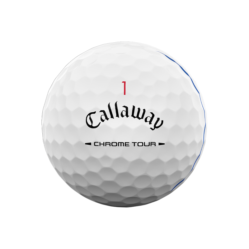Callaway Chrome Tour Triple Track Golf Balls 2026 - White