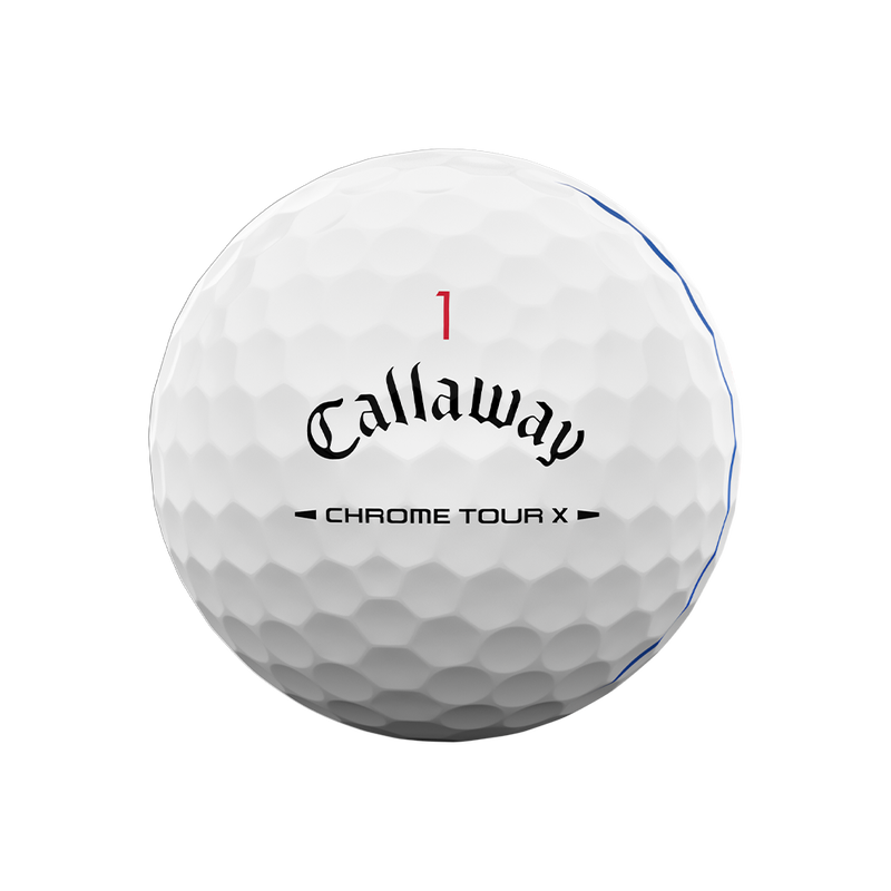 Callaway Chrome Tour X Triple Track Golf Balls 2026 - White