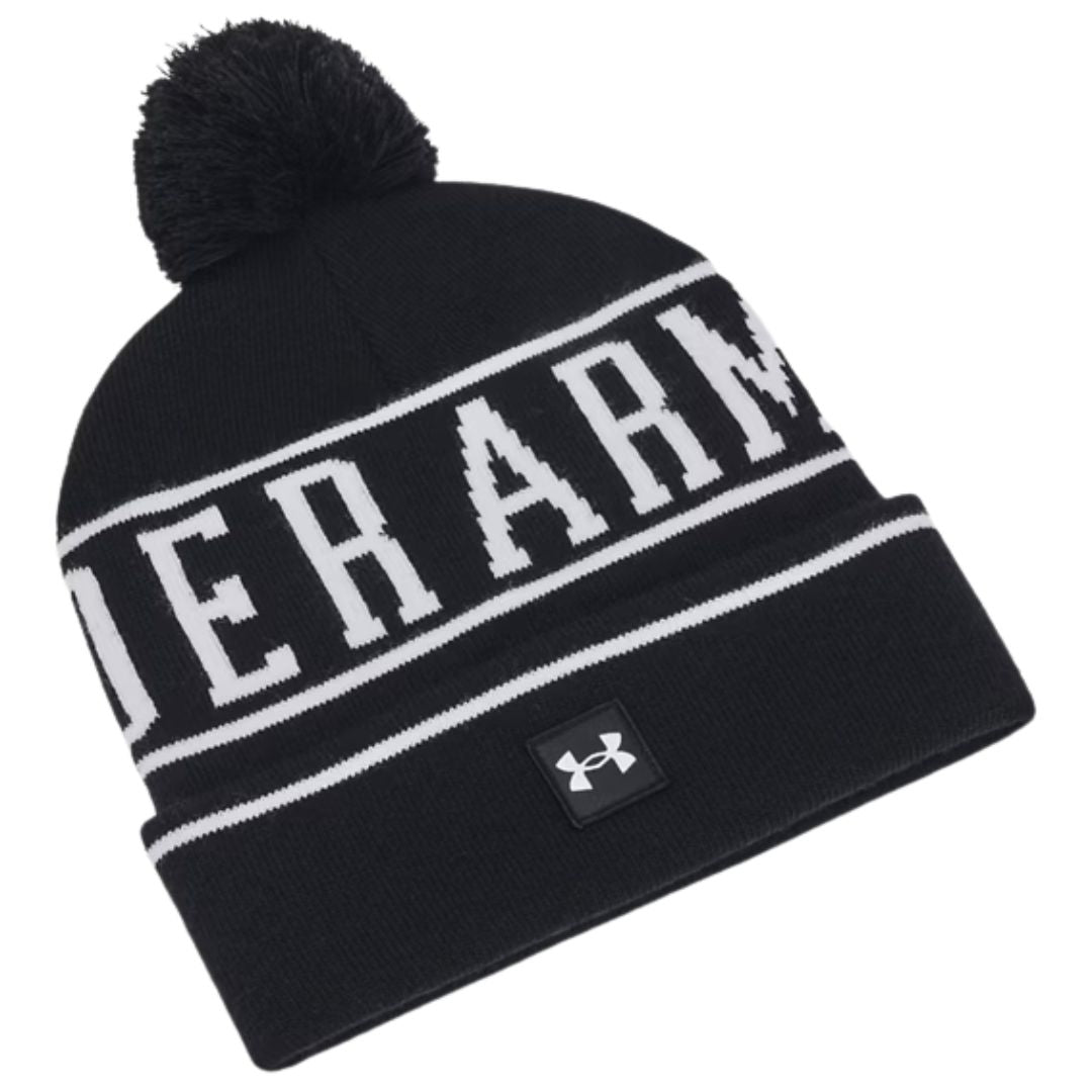 Under Armour Halftime Pom Beanie - Black