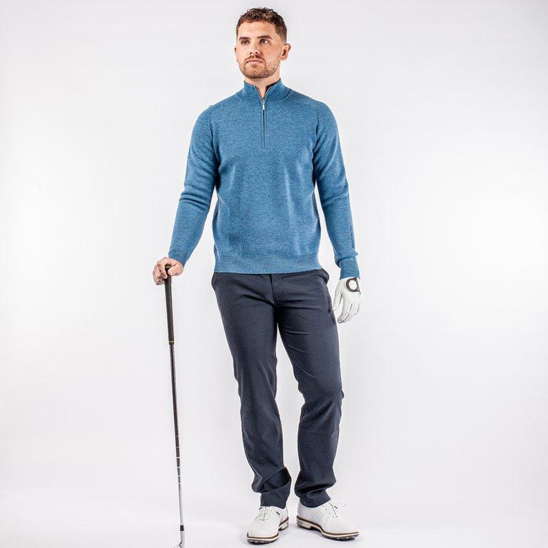 Galvin Green Chester Sweater (Blue Melange)