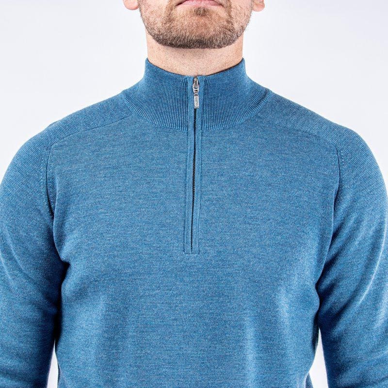 Galvin Green Chester Sweater (Blue Melange)