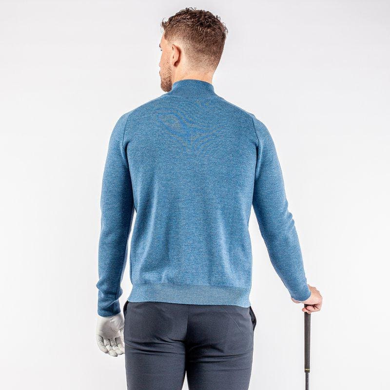Galvin Green Chester Sweater (Blue Melange)