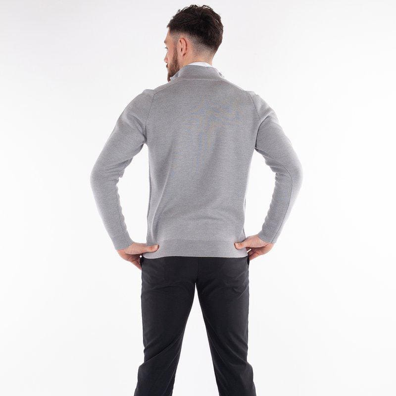 Galvin Green Chester Sweater (Grey Melange)