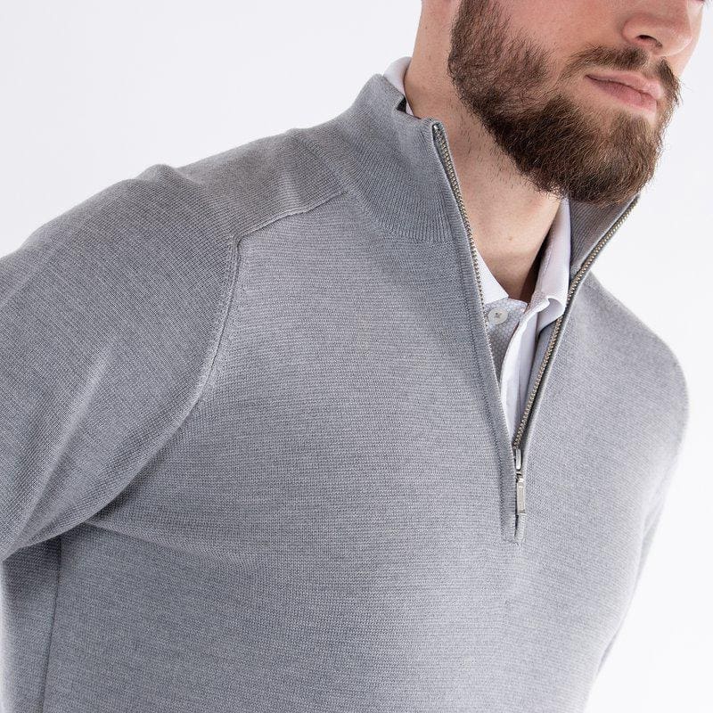 Galvin Green Chester Sweater (Grey Melange)