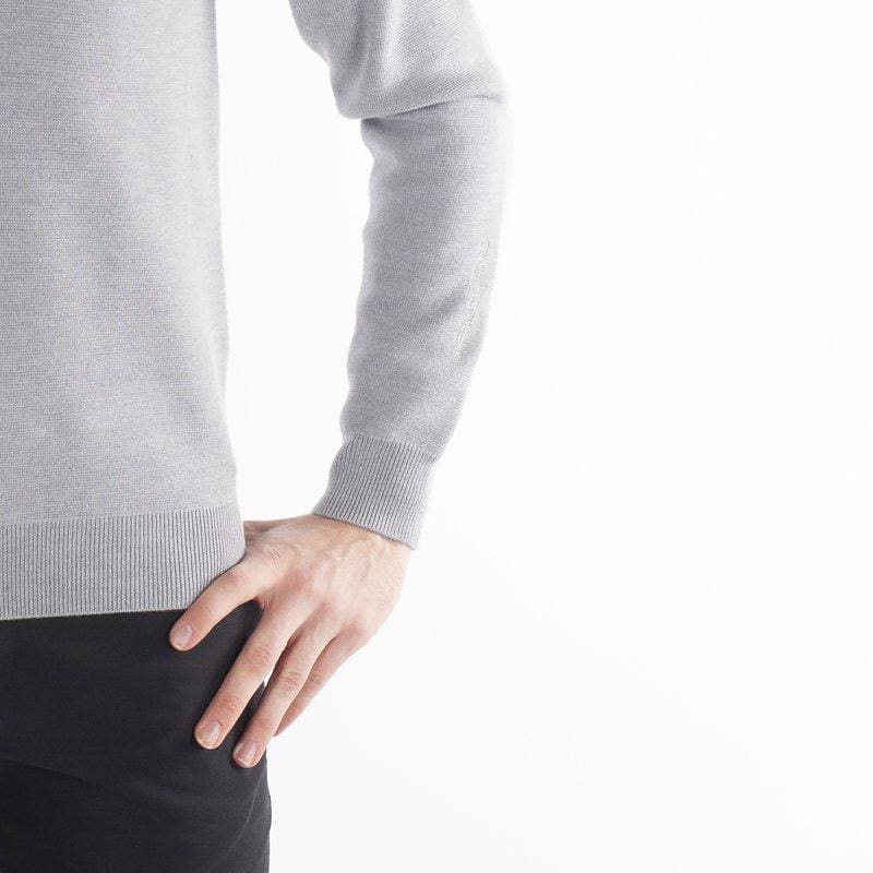 Galvin Green Chester Sweater (Grey Melange)