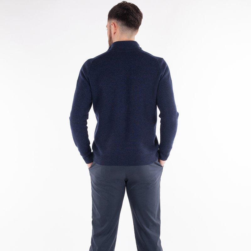Galvin Green Chester Sweater (Navy Melange)