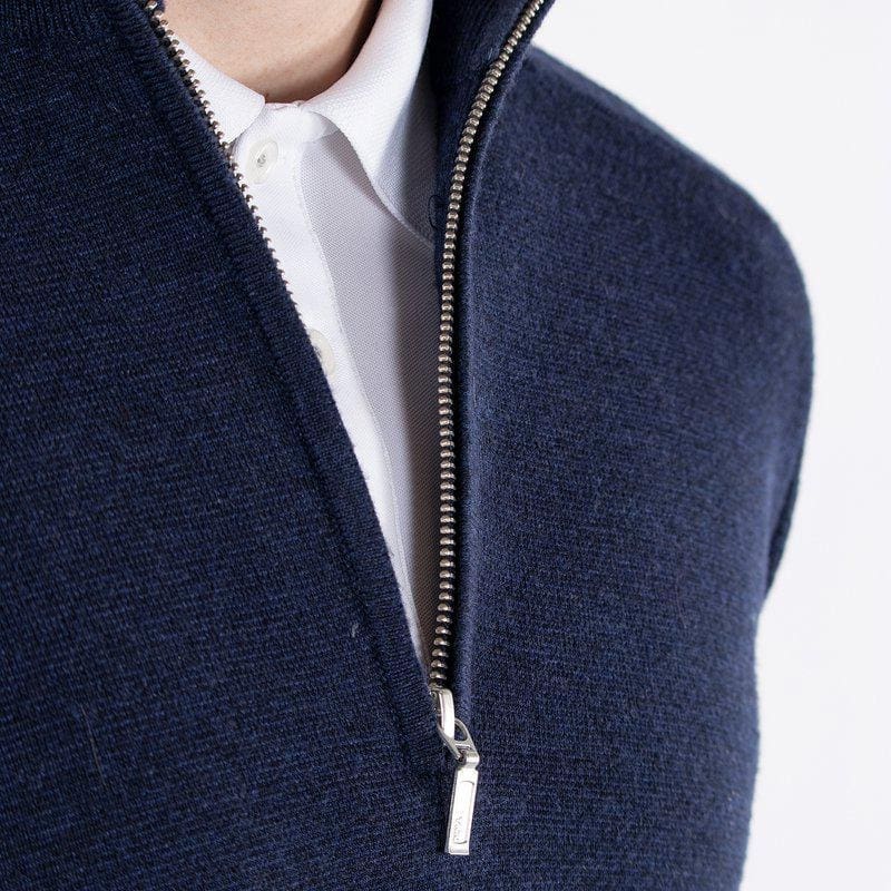 Galvin Green Chester Sweater (Navy Melange)