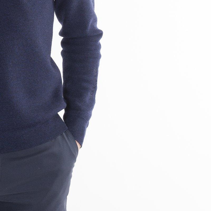 Galvin Green Chester Sweater (Navy Melange)