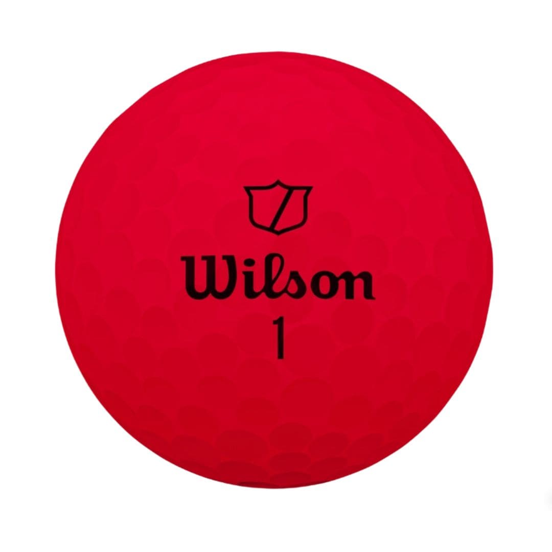 Wilson Duo Soft Golf Balls (Red)