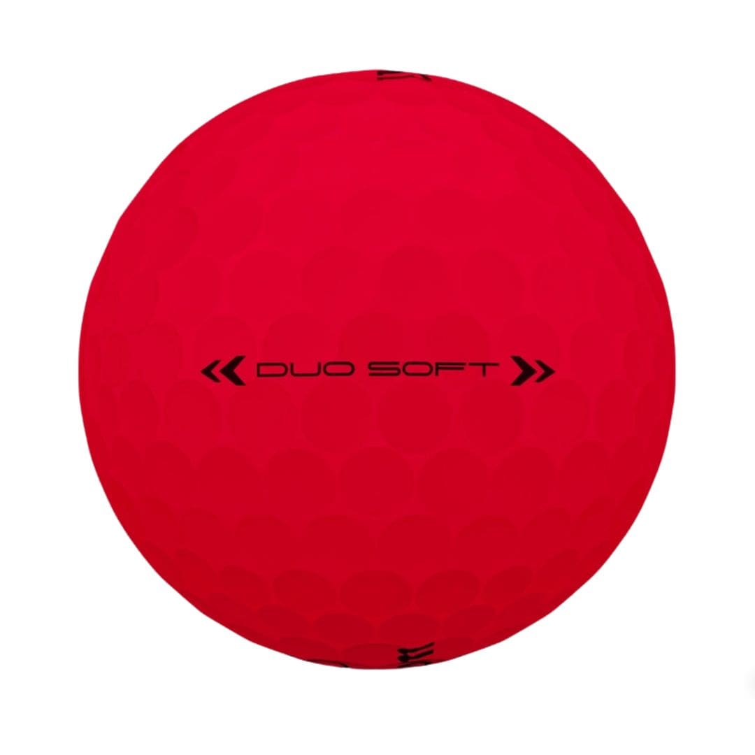 Wilson Duo Soft Golf Balls (Red)