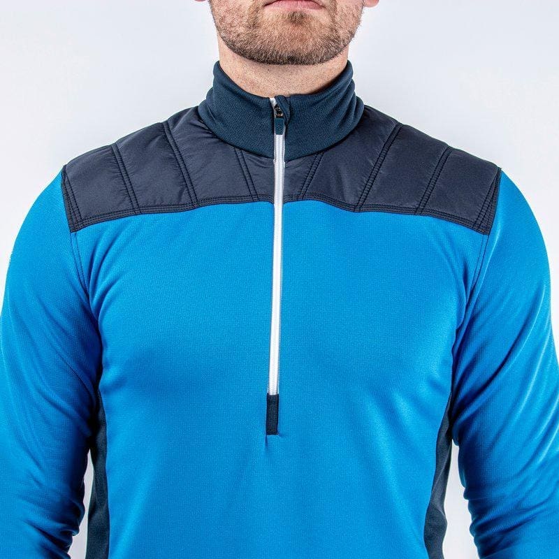 Galvin Green Durante Midlayer (Blue, Navy & White)