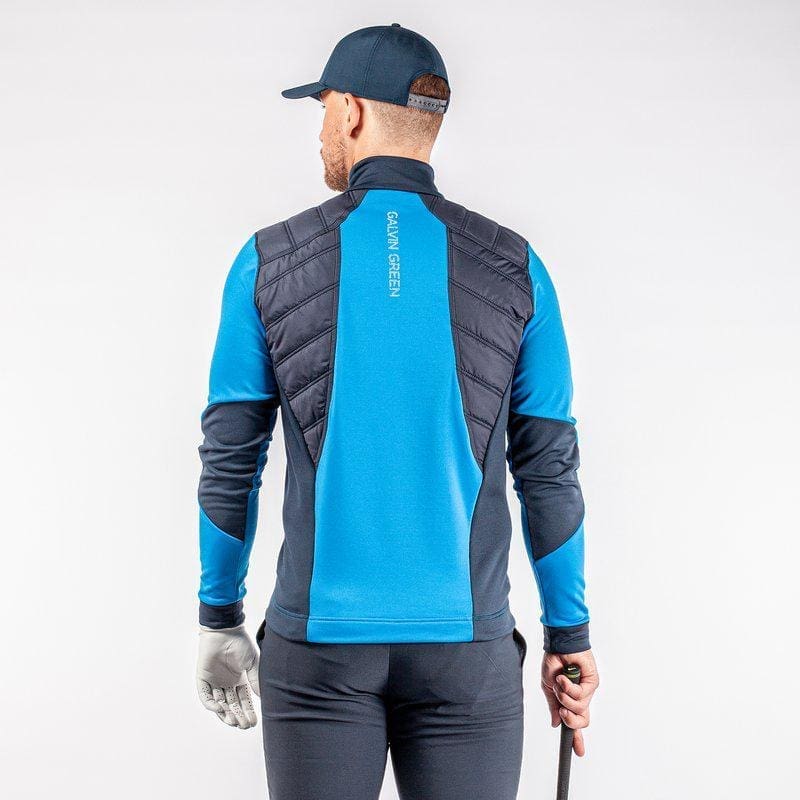 Galvin Green Durante Midlayer (Blue, Navy & White)