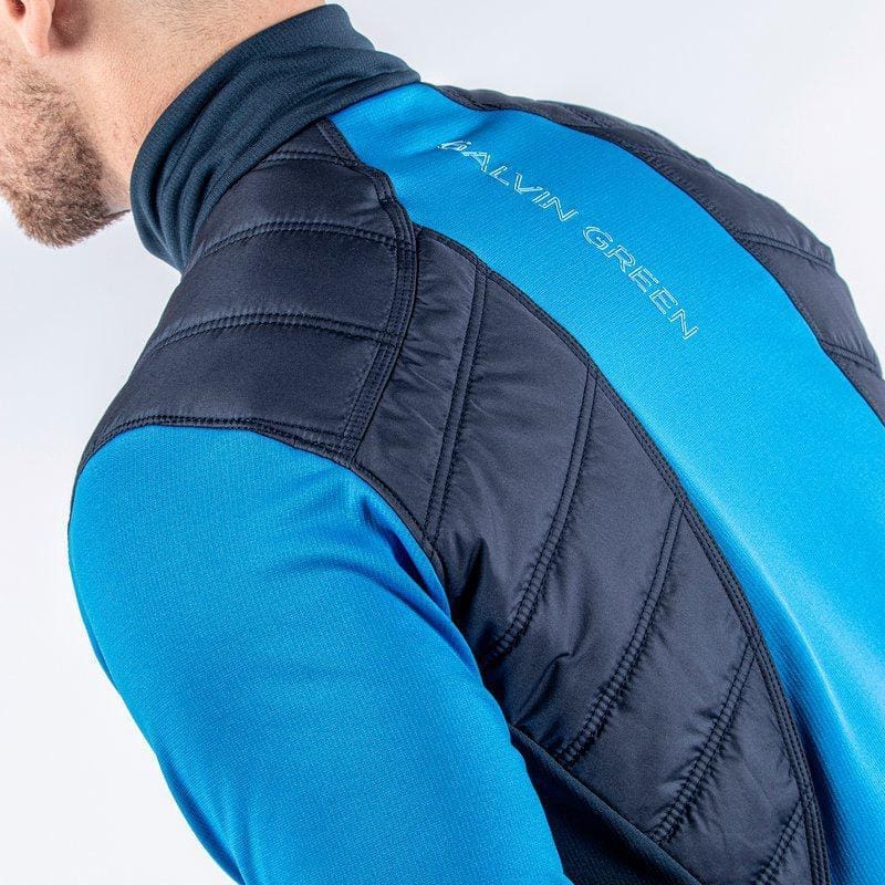 Galvin Green Durante Midlayer (Blue, Navy & White)