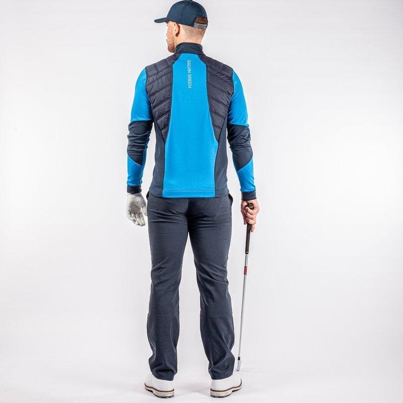 Galvin Green Durante Midlayer (Blue, Navy & White)