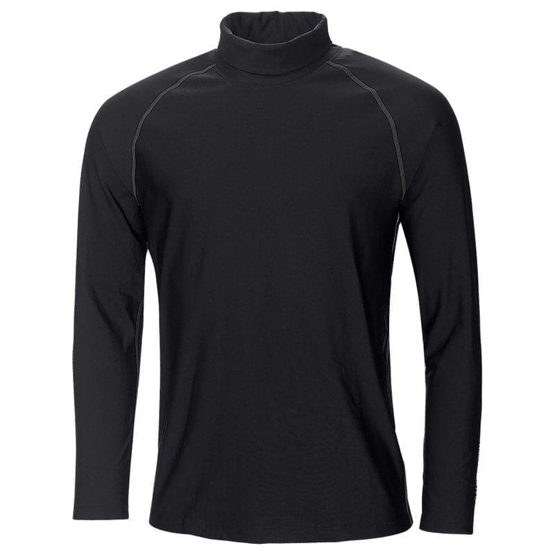 Galvin Green Edwin Roll Neck Skintight Thermal (Black & Red)