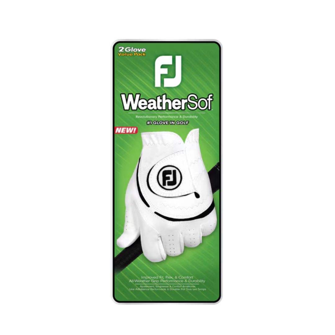 FootJoy WeatherSof Golf Glove - 2 Pack