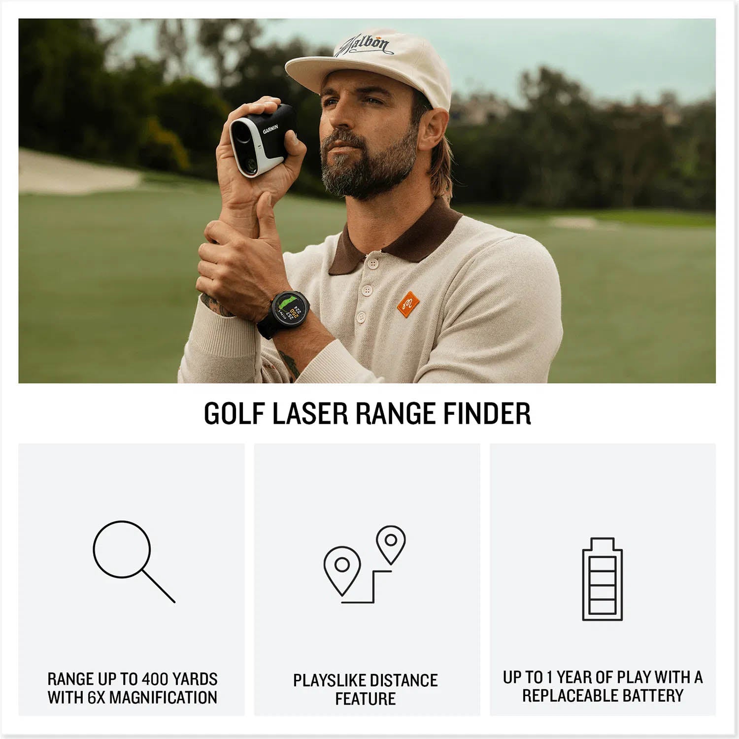 Garmin Approach Z30 GPS Laser Golf Rangefinder