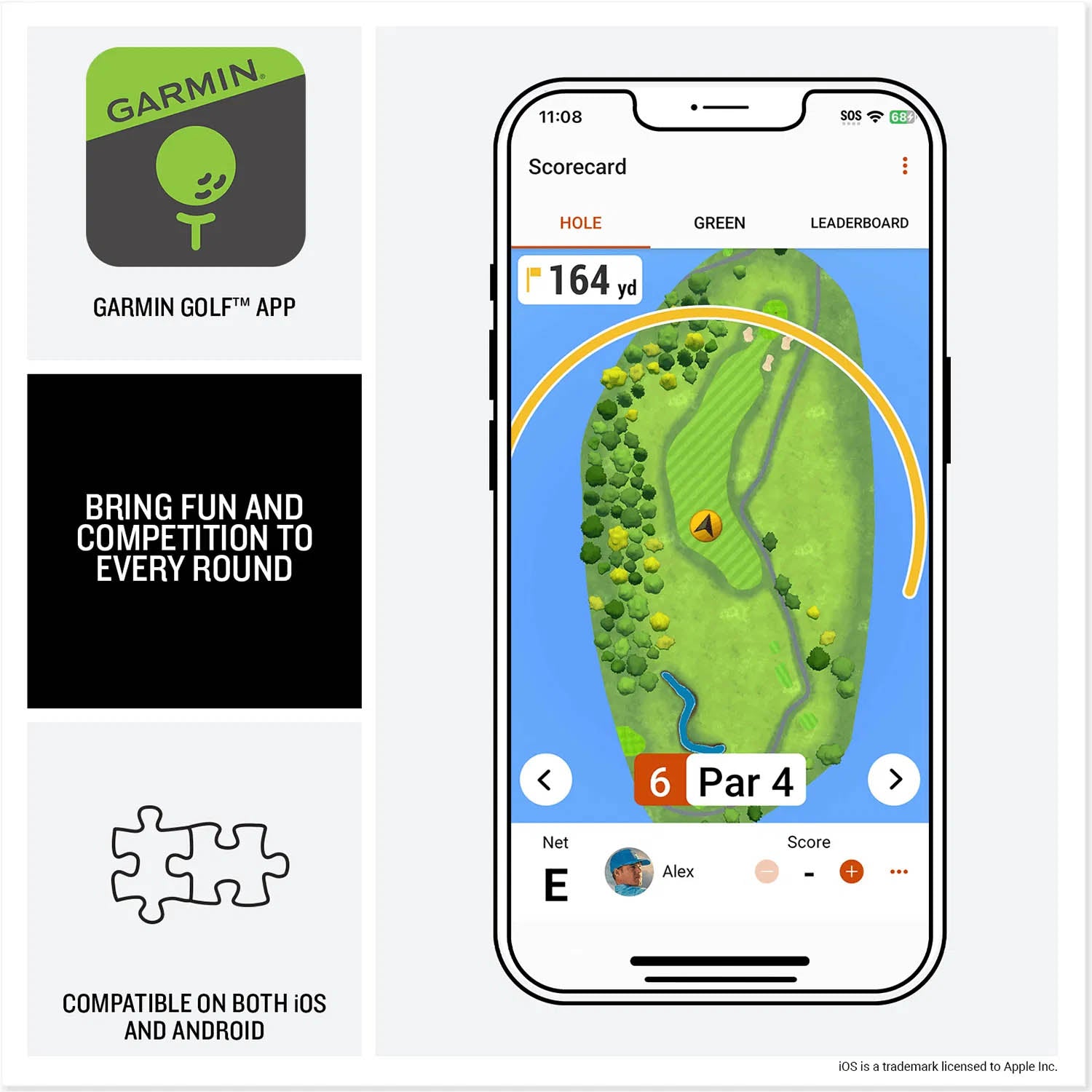 Garmin Approach Z30 GPS Laser Golf Rangefinder