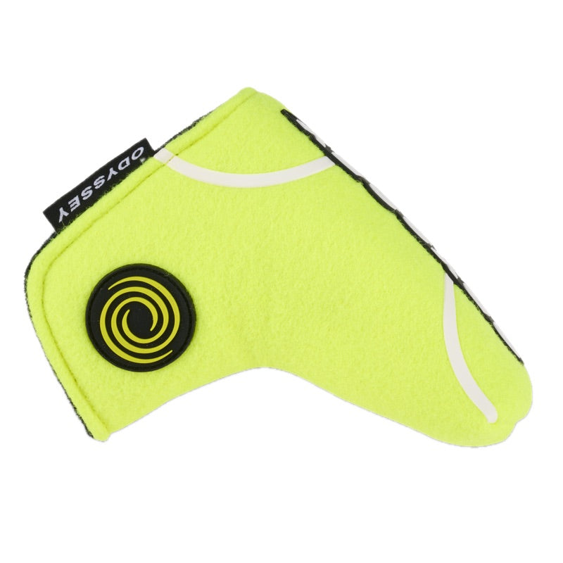 Odyssey Swirl Blade Headcover - Tennis Ball