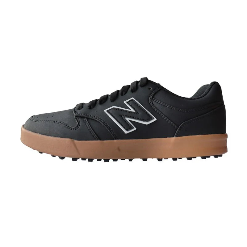New Balance 480 Spikeless Golf Shoes - Black & Brown