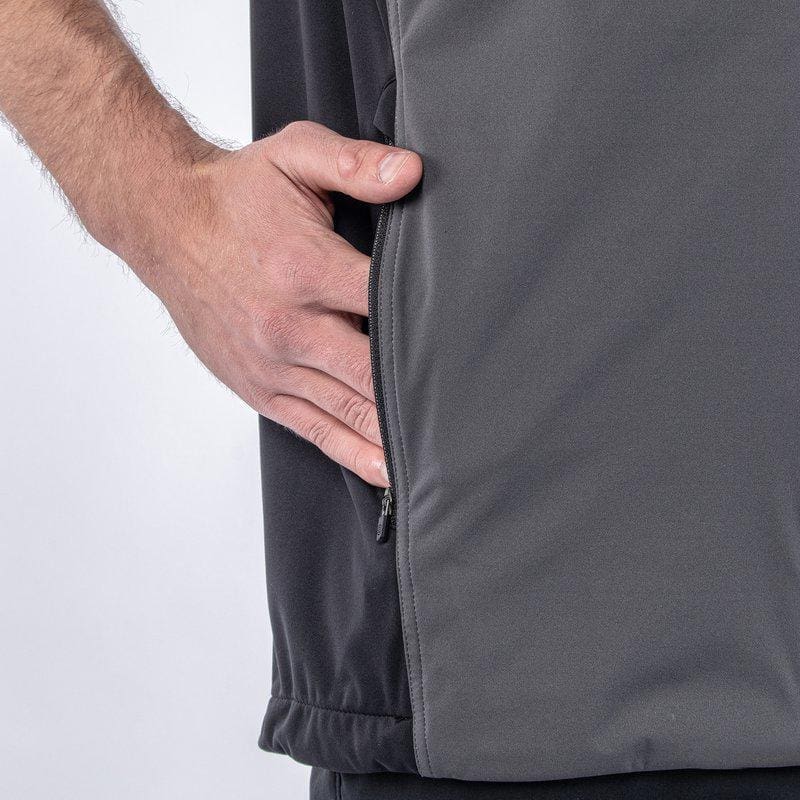 Galvin Green Lathan Windproof Vest (Forged Iron & Black)