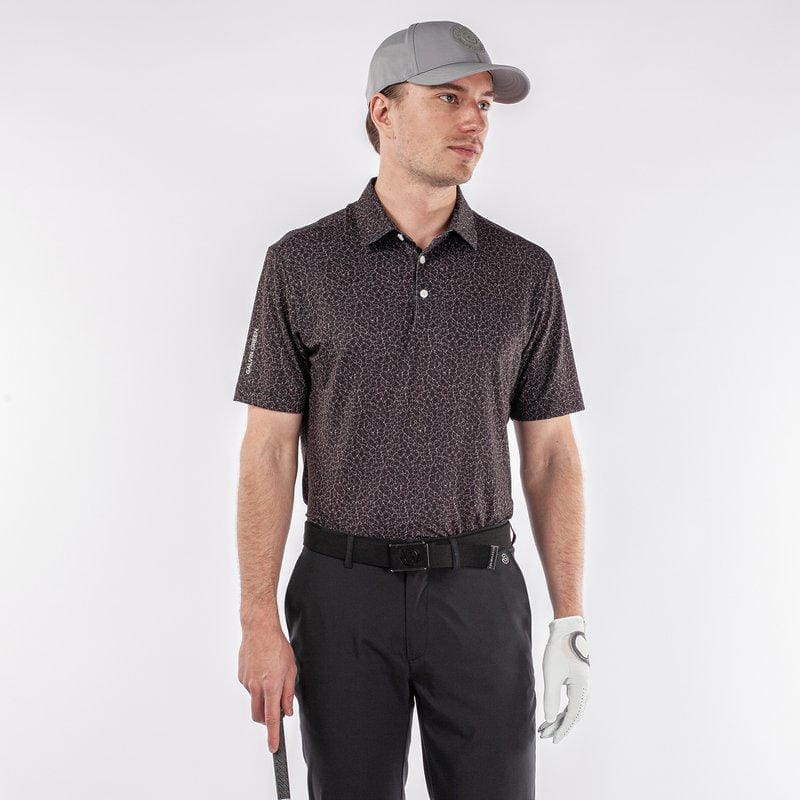 Galvin Green Mani Golf Polo Shirt (Black)