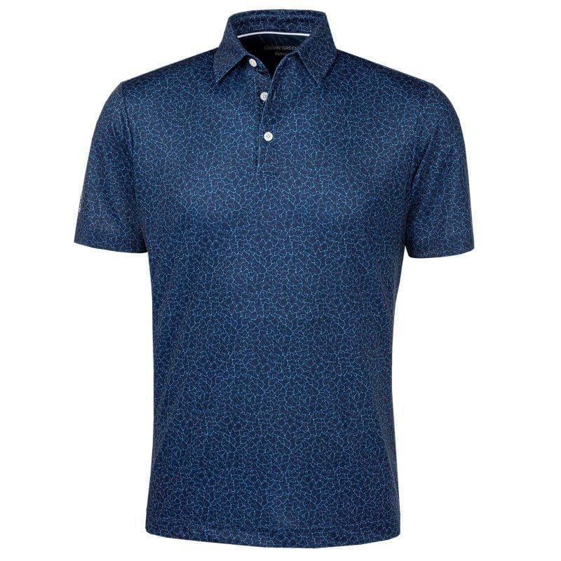Galvin Green Mani Golf Polo Shirt (Navy) - Main Image