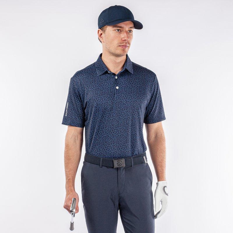 Galvin Green Mani Golf Polo Shirt (Navy)