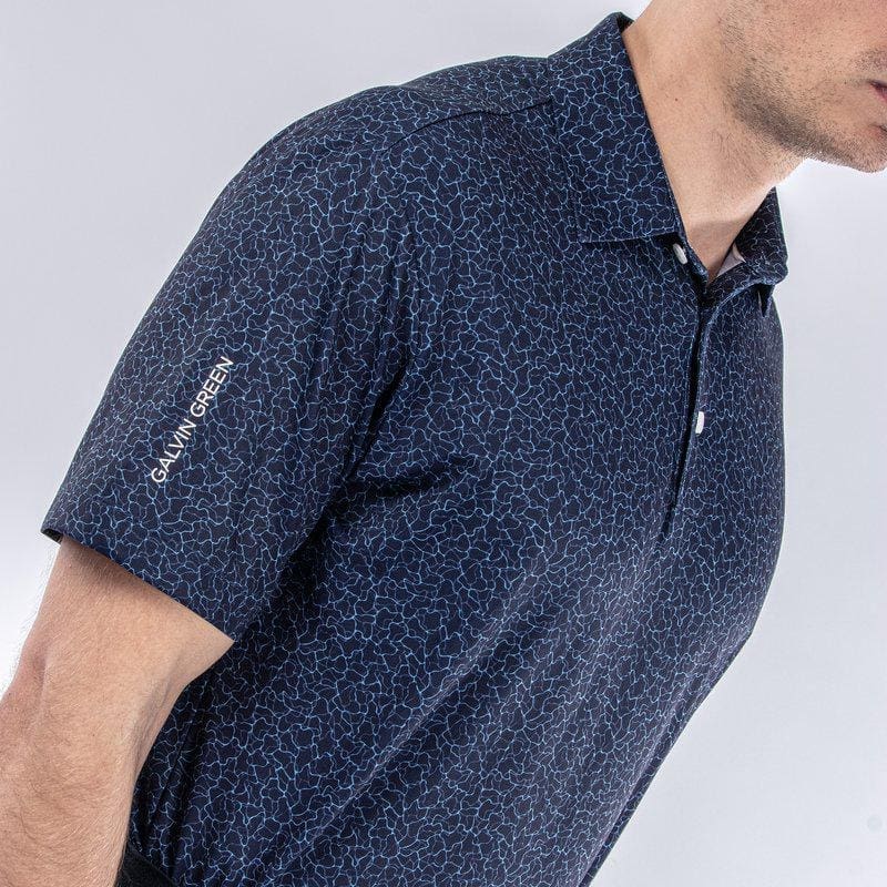 Galvin Green Mani Golf Polo Shirt (Navy)