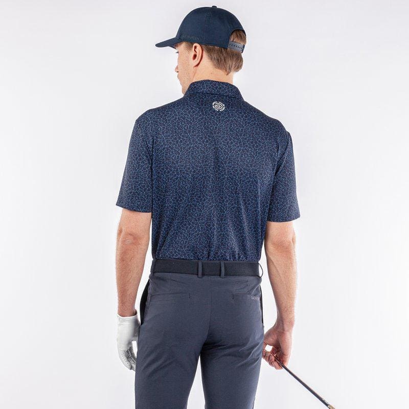 Galvin Green Mani Golf Polo Shirt (Navy)