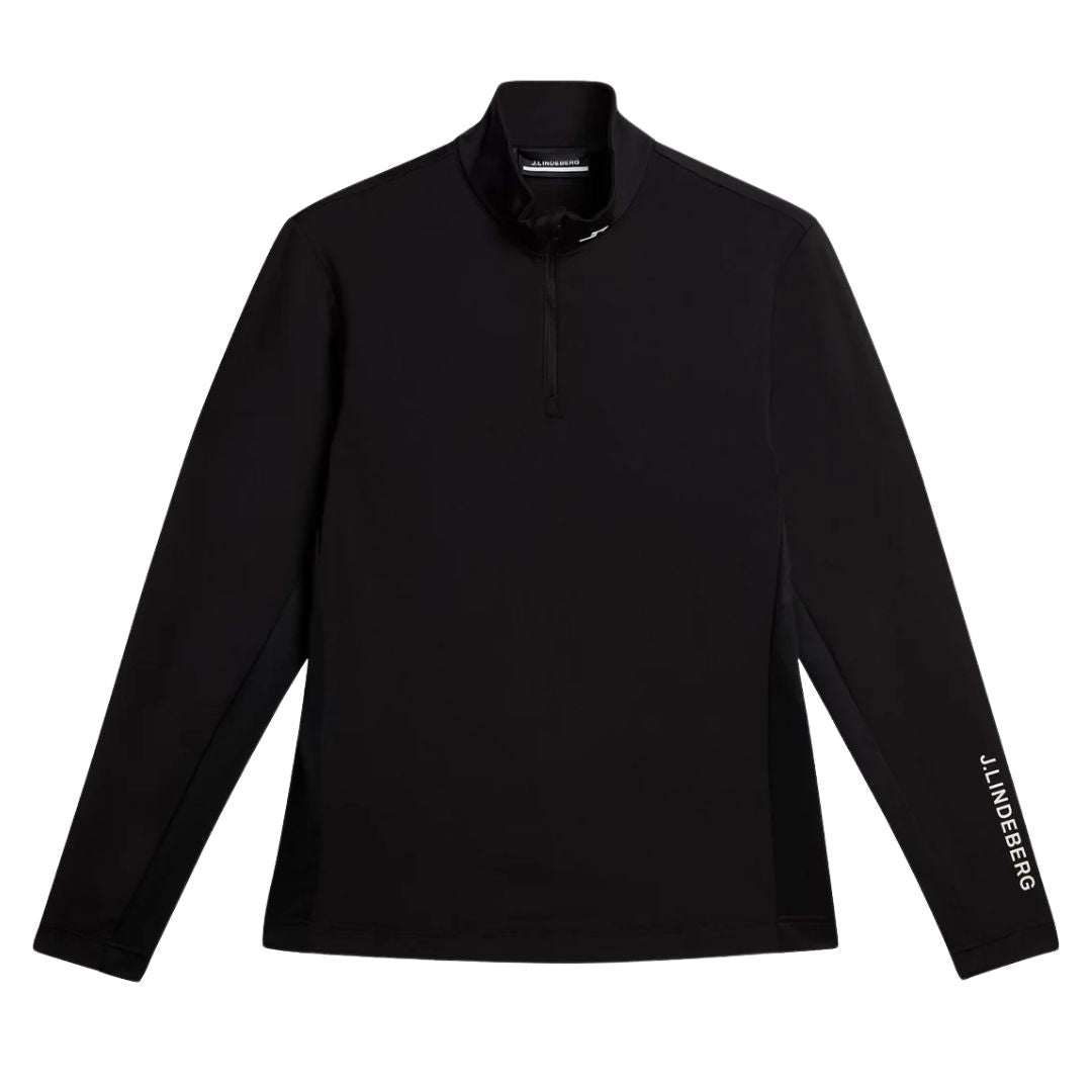 J Lindeberg Tour Tech Mid Layer - Black