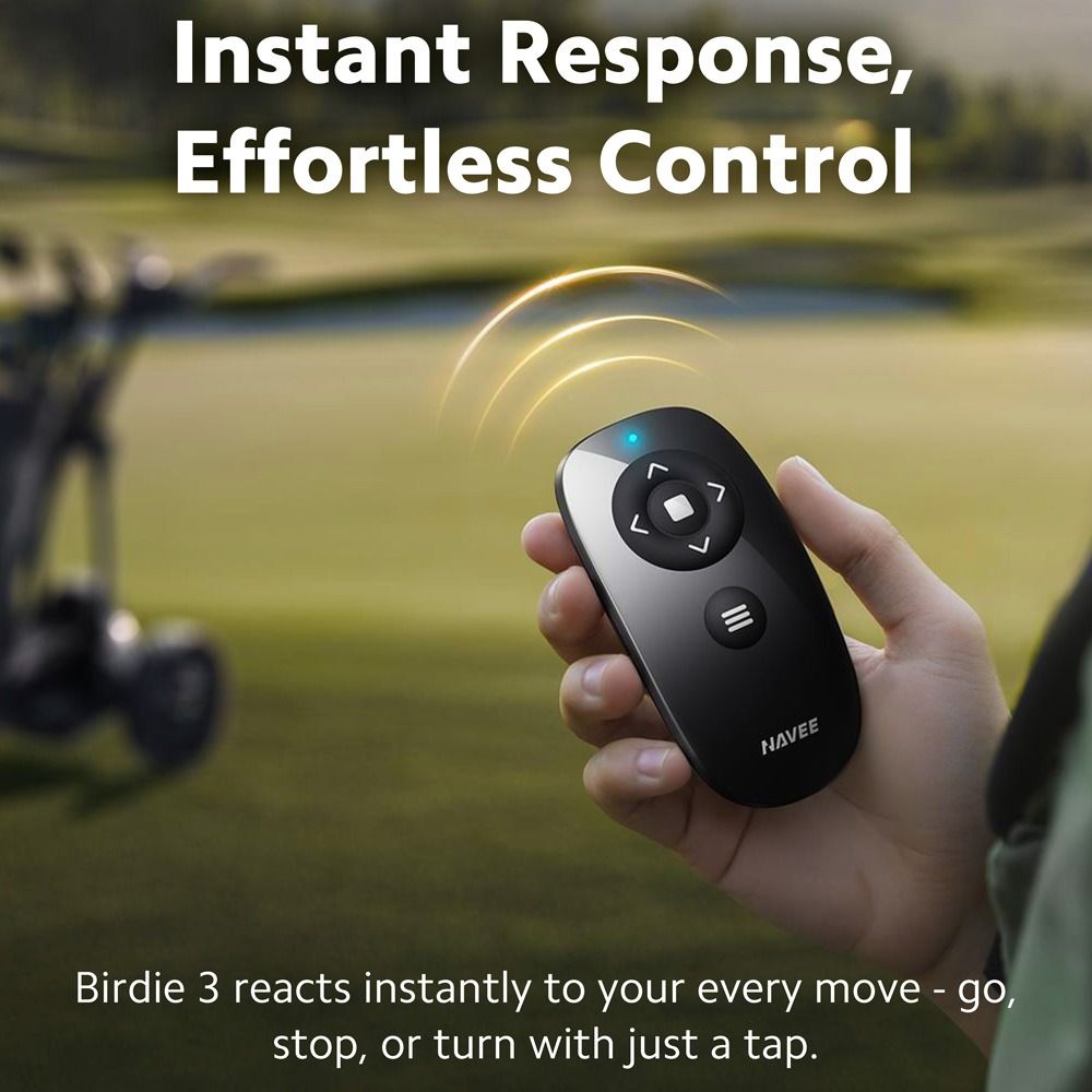 Navee Birdie 3 Remote Electric Golf Trolley - 36 Hole battery