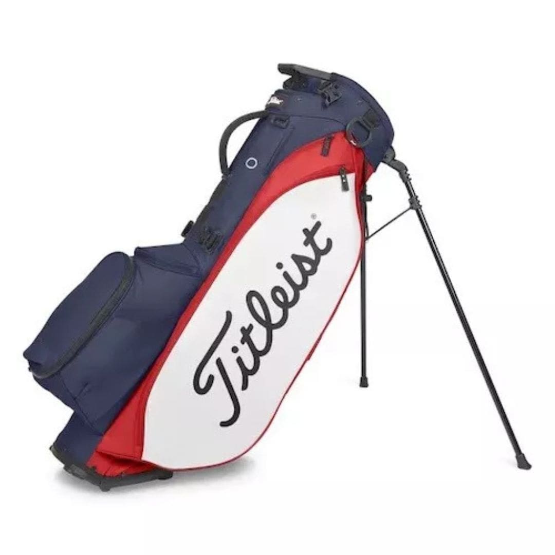 Titleist Players 5 Golf Stand Bag (Black, Black & Red)