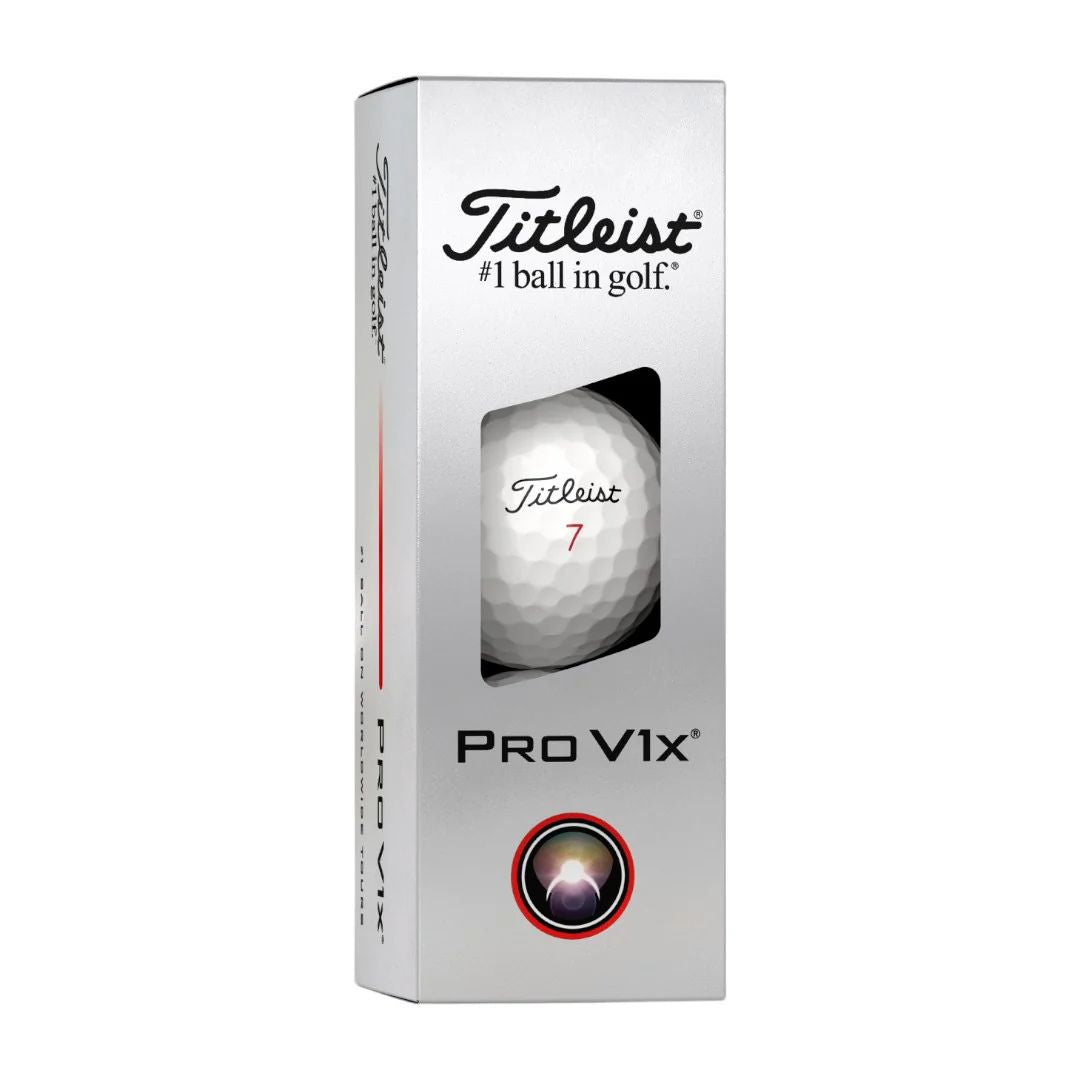 Titleist Pro V1x Golf Balls - High Numbers - White
