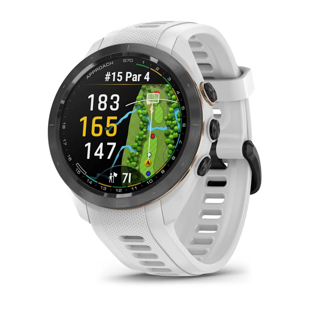 Garmin Approach S70 GPS Golf Watch - White 42mm