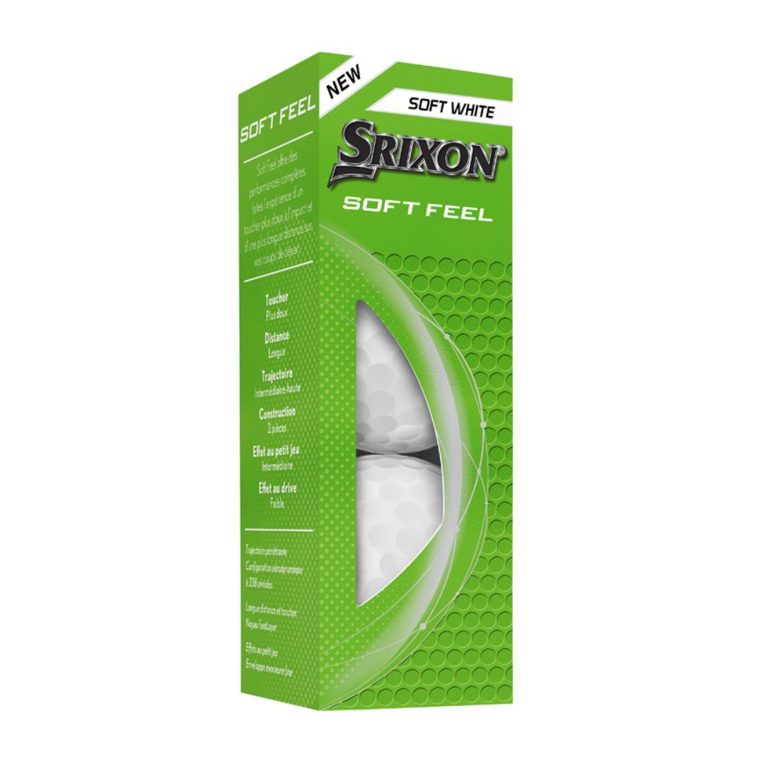 Srixon Soft Feel Golf Balls - White