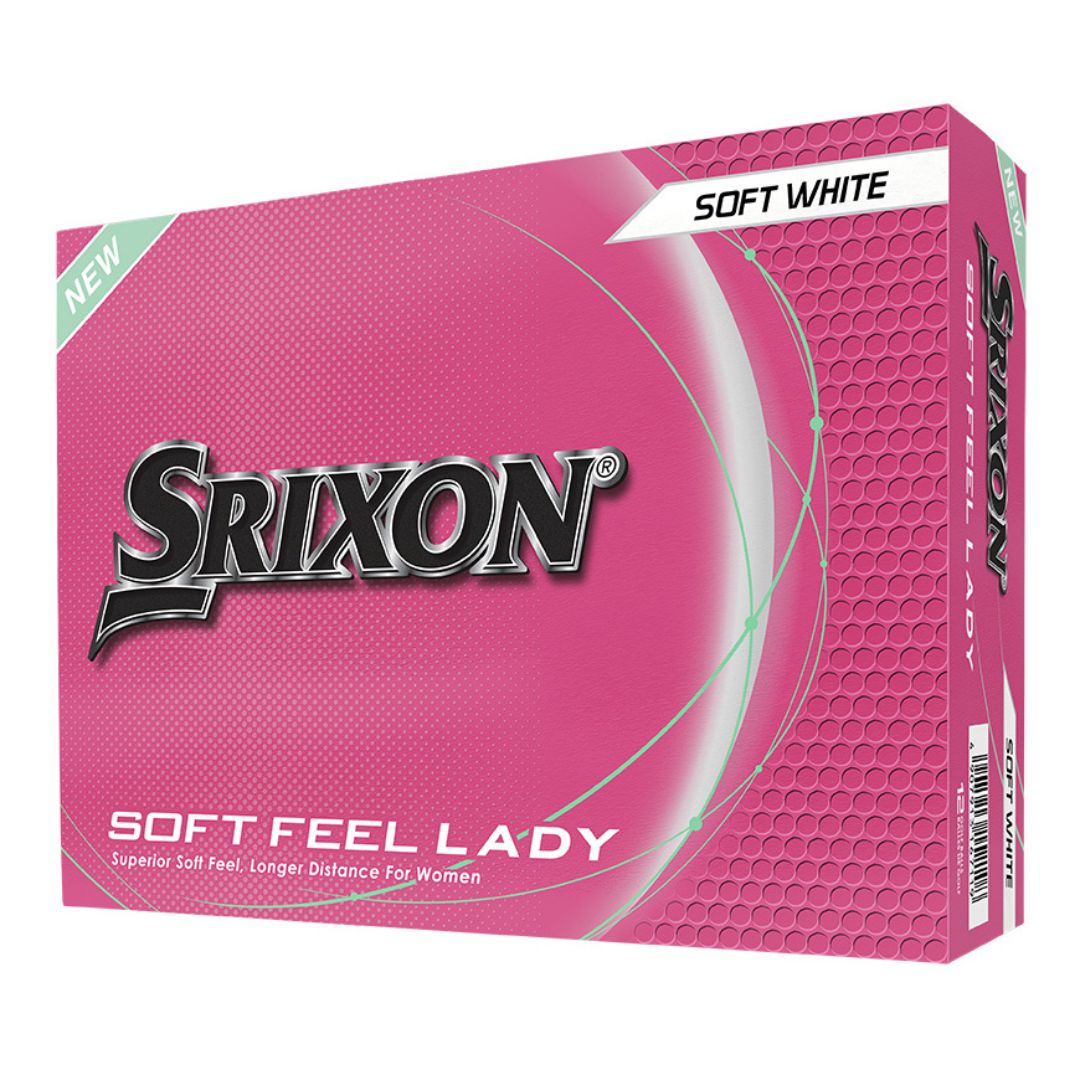 Srixon Soft Feel Lady Golf Balls 2025 (White)