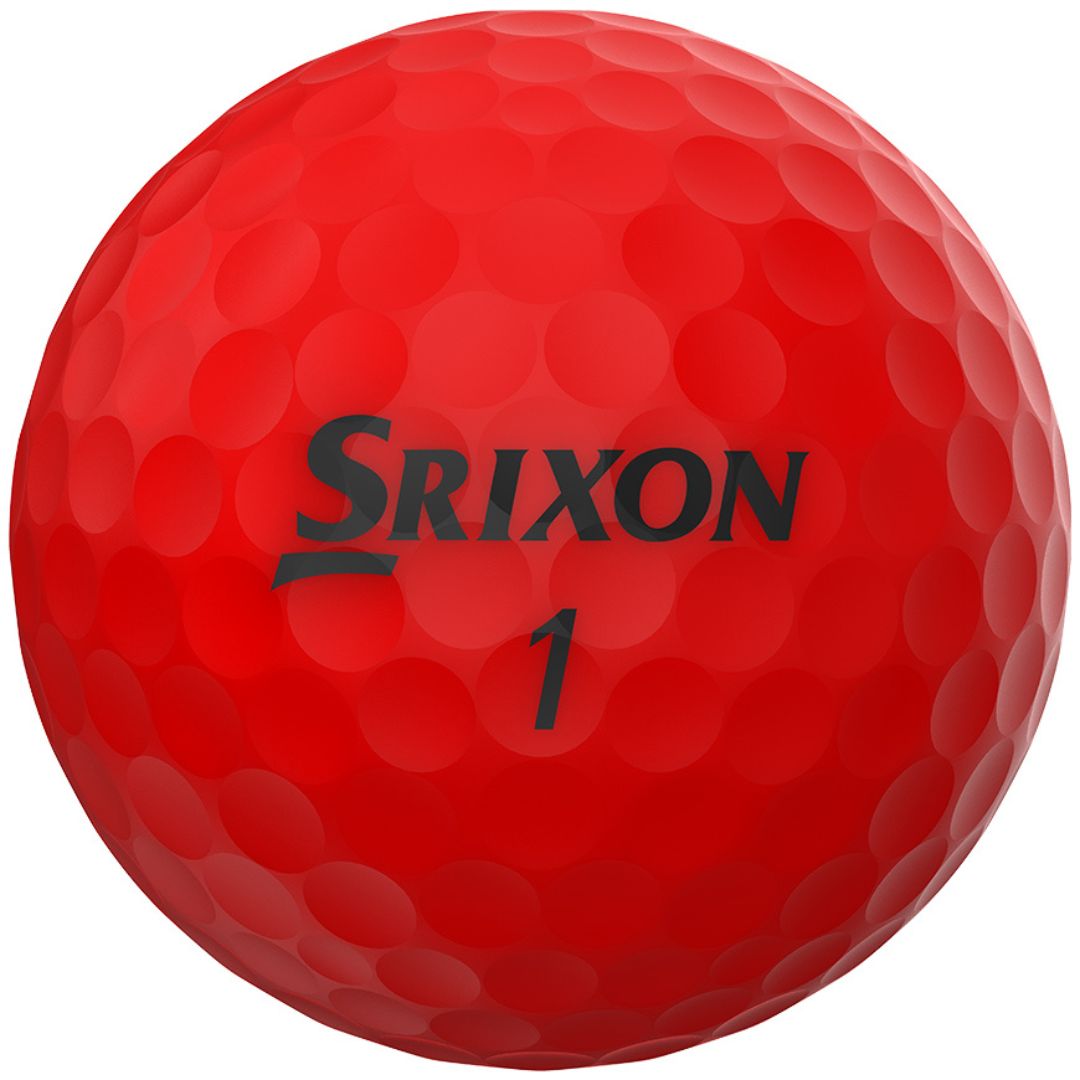 Srixon Soft Feel Golf Balls 2025 (Brite Red)
