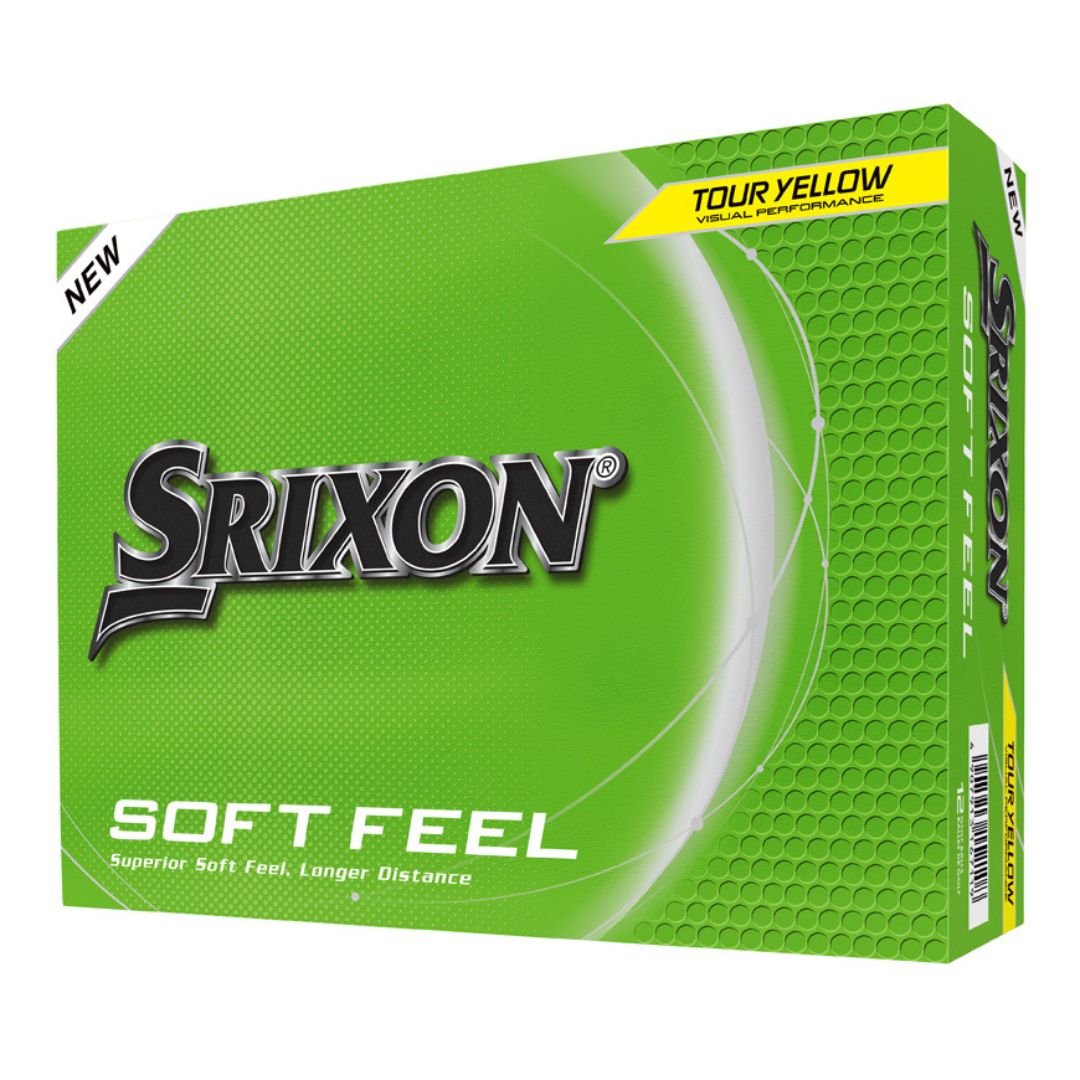 Srixon Soft Feel Golf Balls 2025 (Yellow)