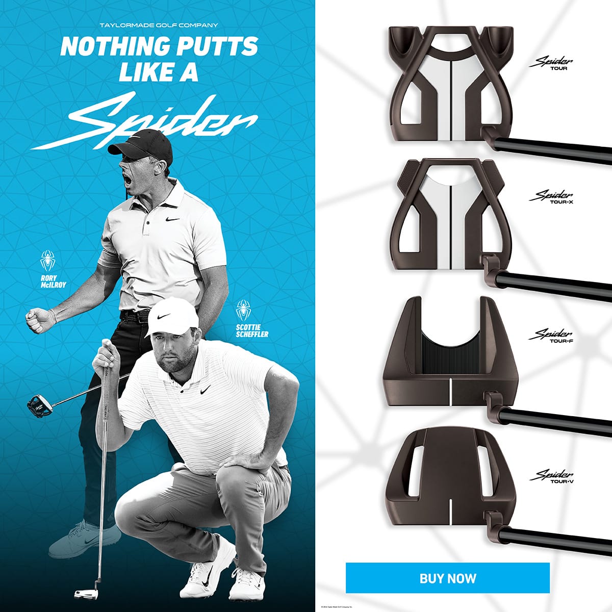Taylormade Spider putters