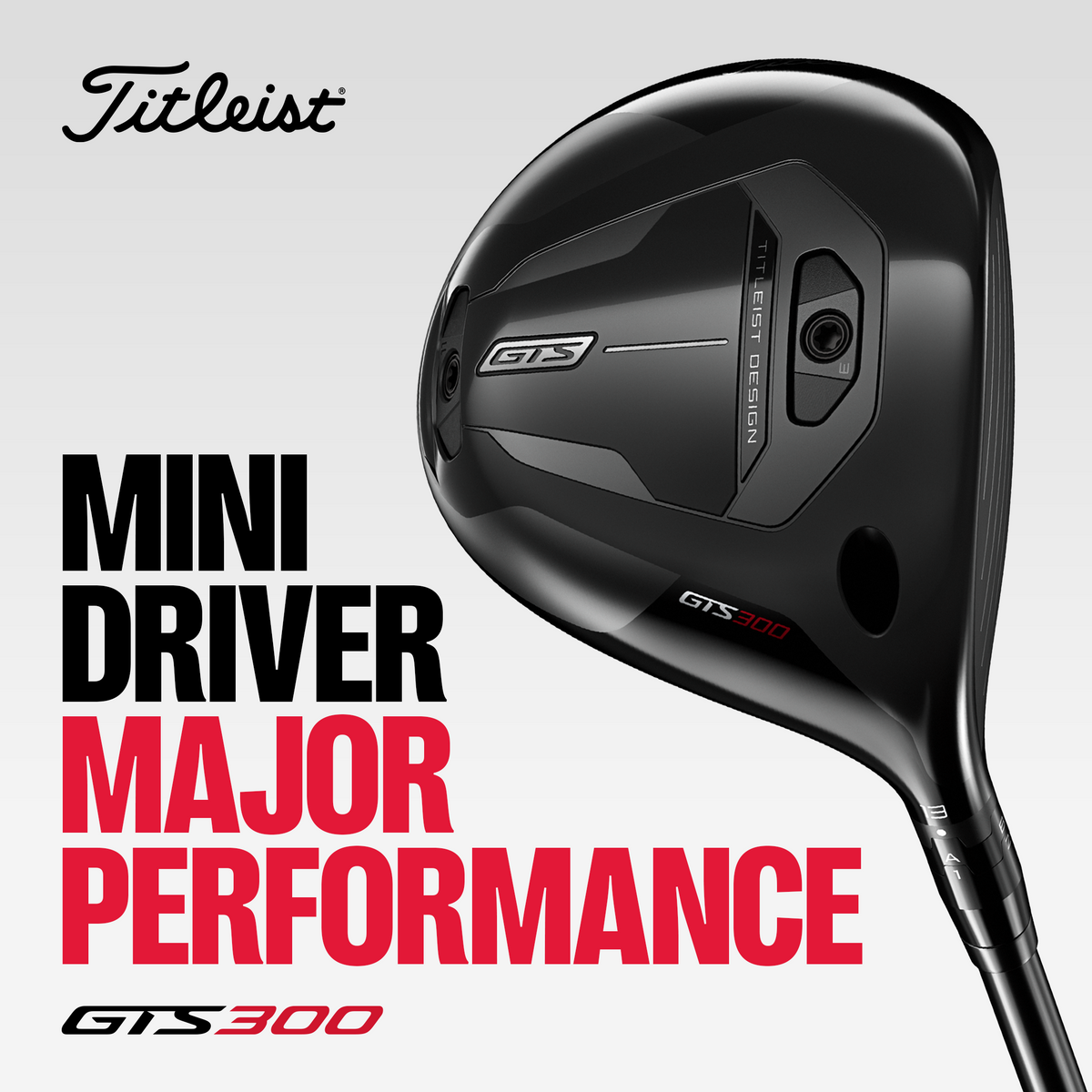 Titleist GTS 300 Mini Driver golf club