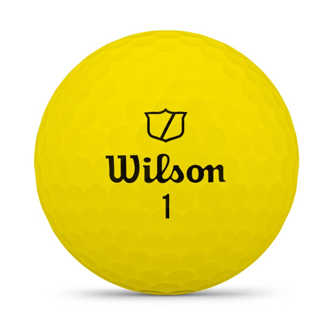 Wilson Triad Golf Balls (Yellow)
