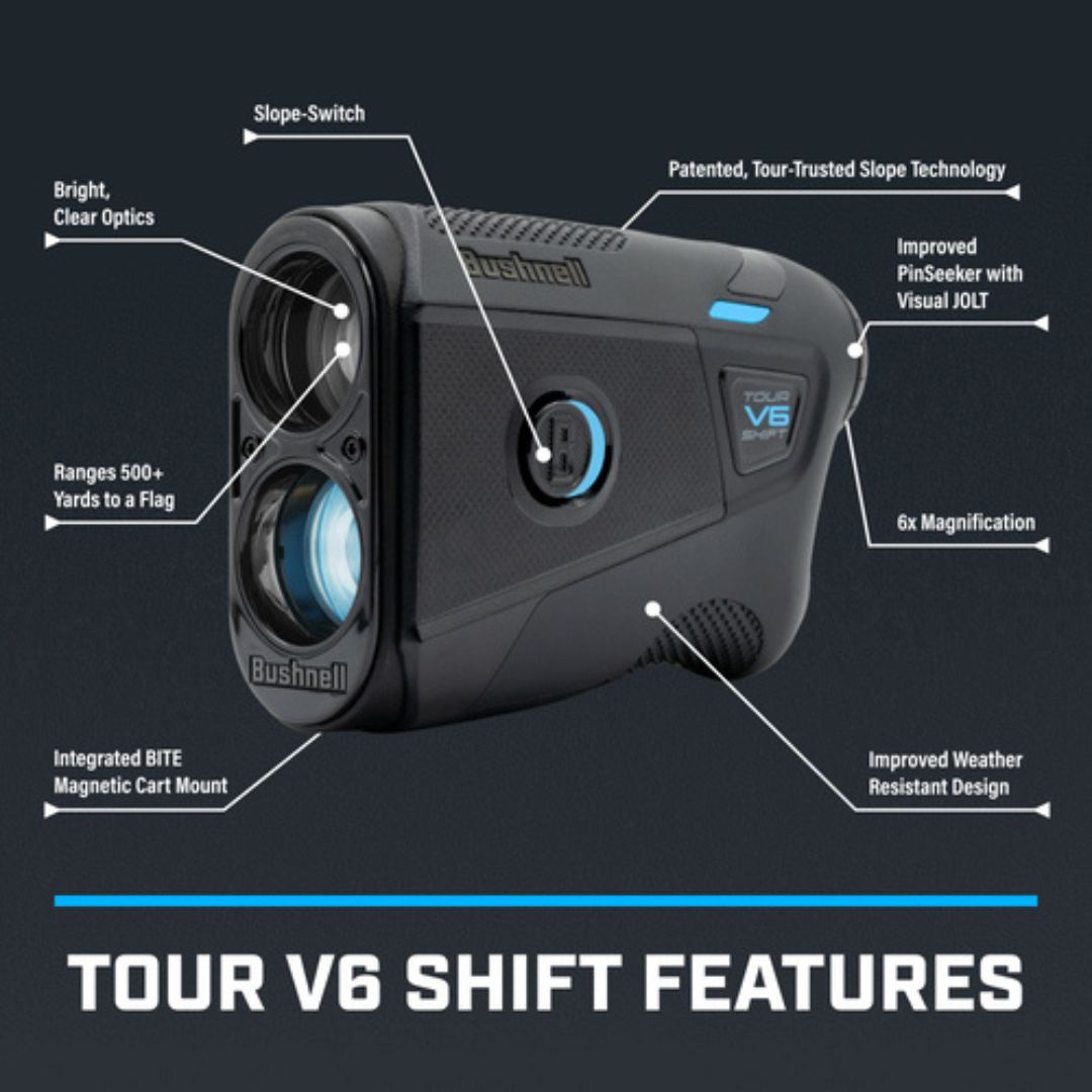 Bushnell Tour V6 Shift Black