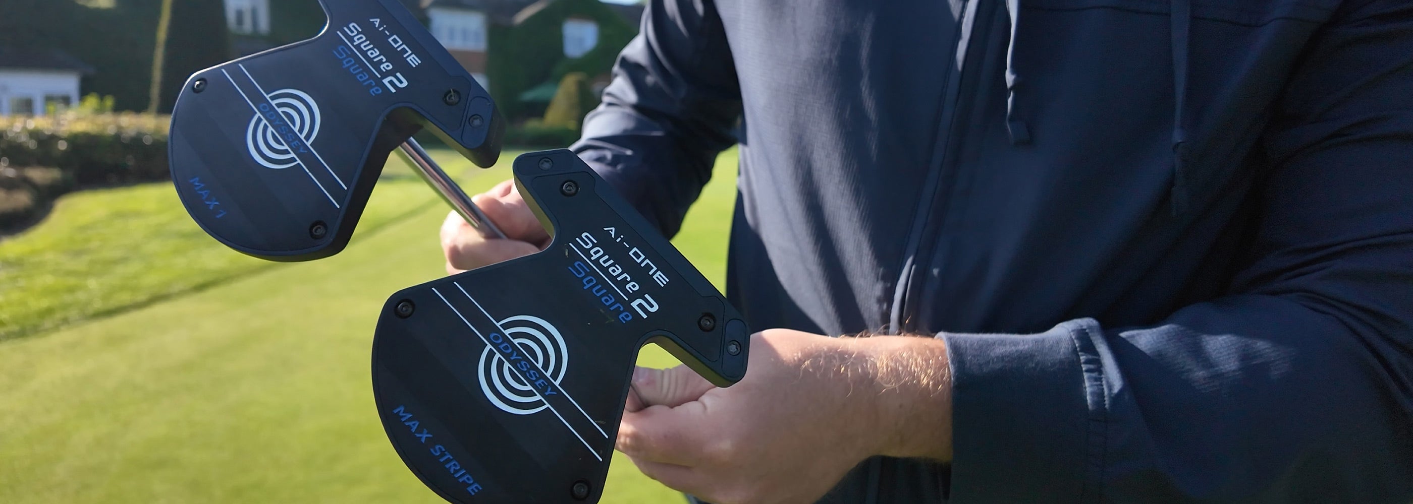 Equipment Reviewed – Odyssey Square 2 Square Max 1 & Max Stripe Putters